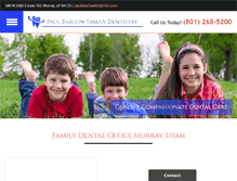 Tablet Screenshot of murrayutdentist.com